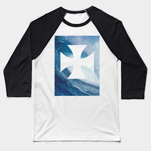 Crossmen Winds: Wave //Inverted// Baseball T-Shirt